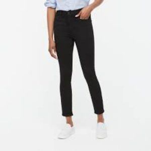 NWT J Crew stretch black skinny jeans